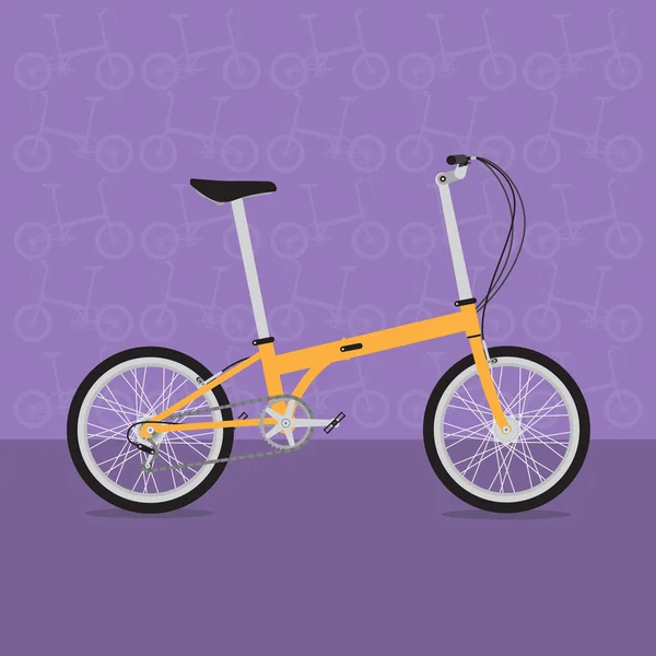 Vélos vectoriels colorés de différents types — Image vectorielle