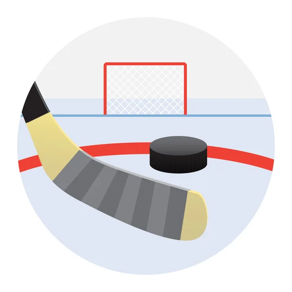 Shots on goal — Stock Vector