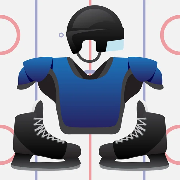 Hockey spel — Stockvector