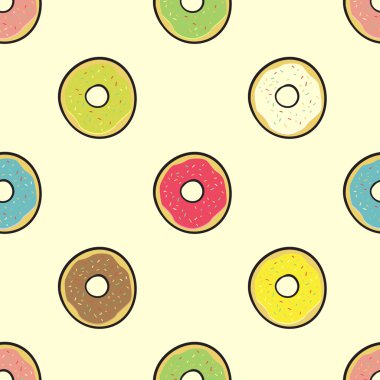 renkli donut