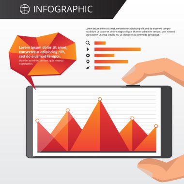 infographics şablonu