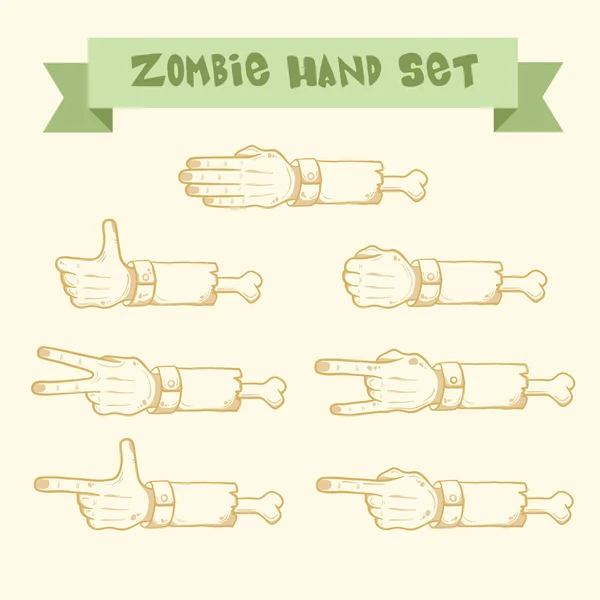 Hand set — Stock vektor