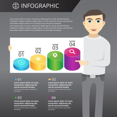 infographics şablonu