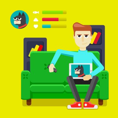 sanal evcil hayvan kedi