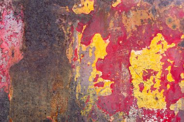 Paslı metal yüzey dokusu kapat