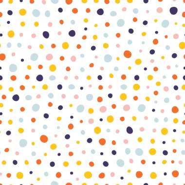 Soyut noktaların vektörsüz deseni. Parlak, renkli taşlar..