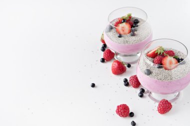 Gıda görüntü. tatlı chia tatlı