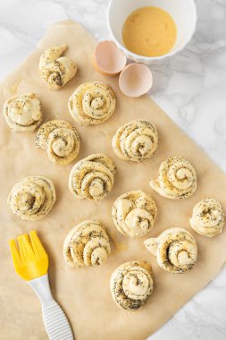 haşhaş tohumu ile buns 