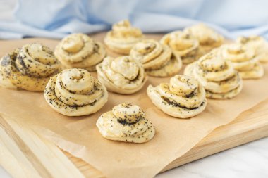 haşhaş tohumu ile buns 