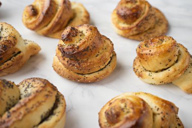 taze pişmiş çörekler 