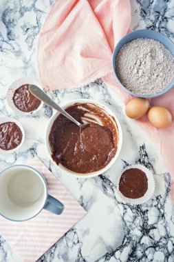 malzemeler pişirme kek