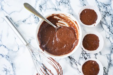 kağıt bardak çikolata muffins