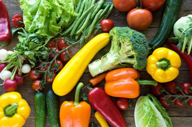 taze sağlıklı sebze