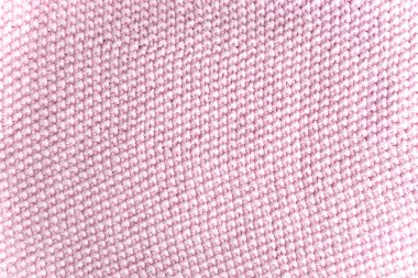 pembe örülmüş kumaş dokusu