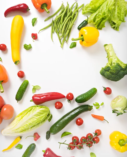 Friska grönsaker fräska — Stockfoto