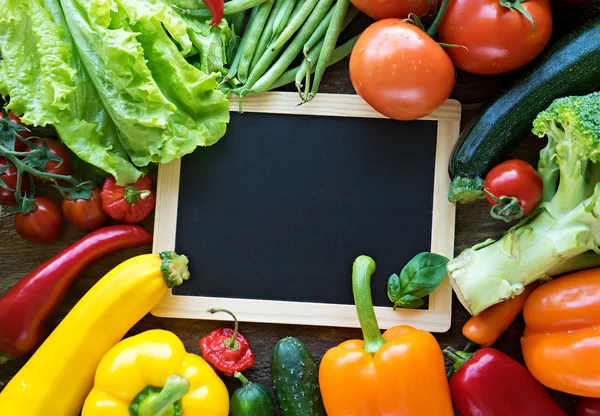 Friska grönsaker fräska — Stockfoto