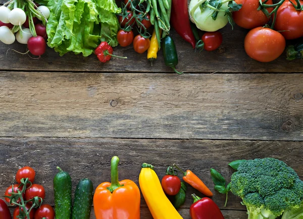 Friska grönsaker fräska — Stockfoto