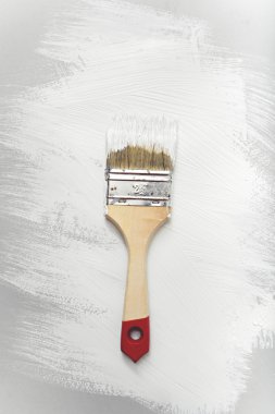 Fırça ve Beyaz Boya