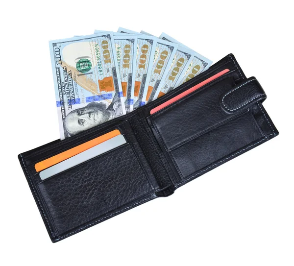 Doları banknot deri cüzdan