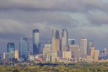 Minneapolis telefon şehir görüntüsü 
