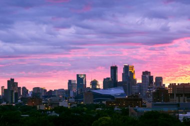 Cadılar günbatımı görüntüsü