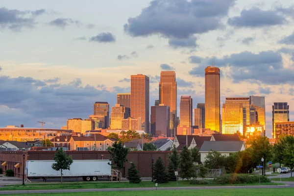 Minneapolis Medium City View — Stock Photo, Image