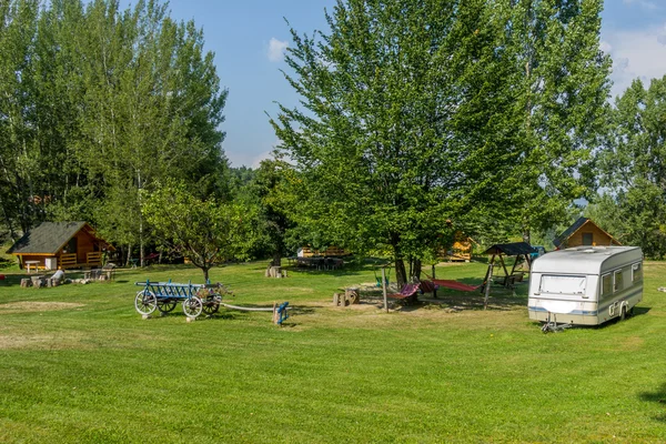 Campingpladser - Stock-foto