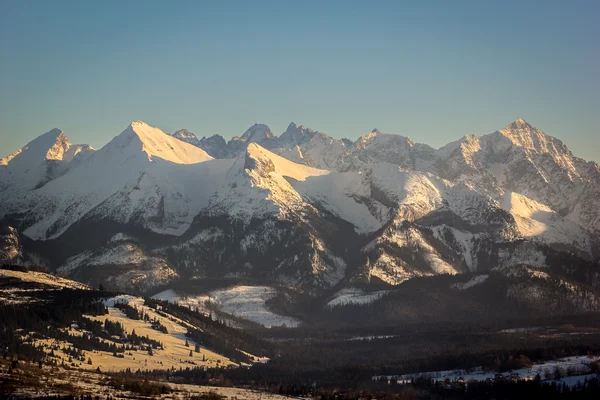 Tatra Dağları günbatımı