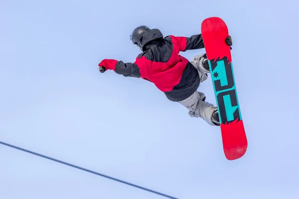 Piotr Janosz, πολωνική snowboarder — Φωτογραφία Αρχείου