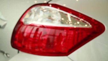 Arka araba lheadlight bulanıklık-odak 