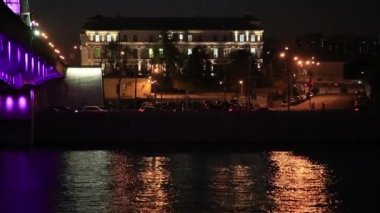 Moskova Nehri kıyısında Rusya Dışişleri Bakanlığı diplomatik Akademisi