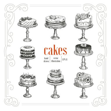 Cakes vintage collection
