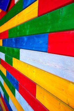 renkli ahşap arka plan