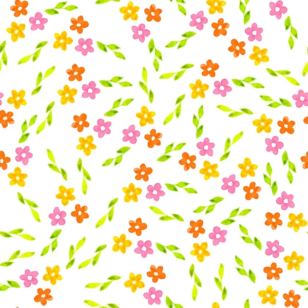 Patrón con flores — Vector de stock