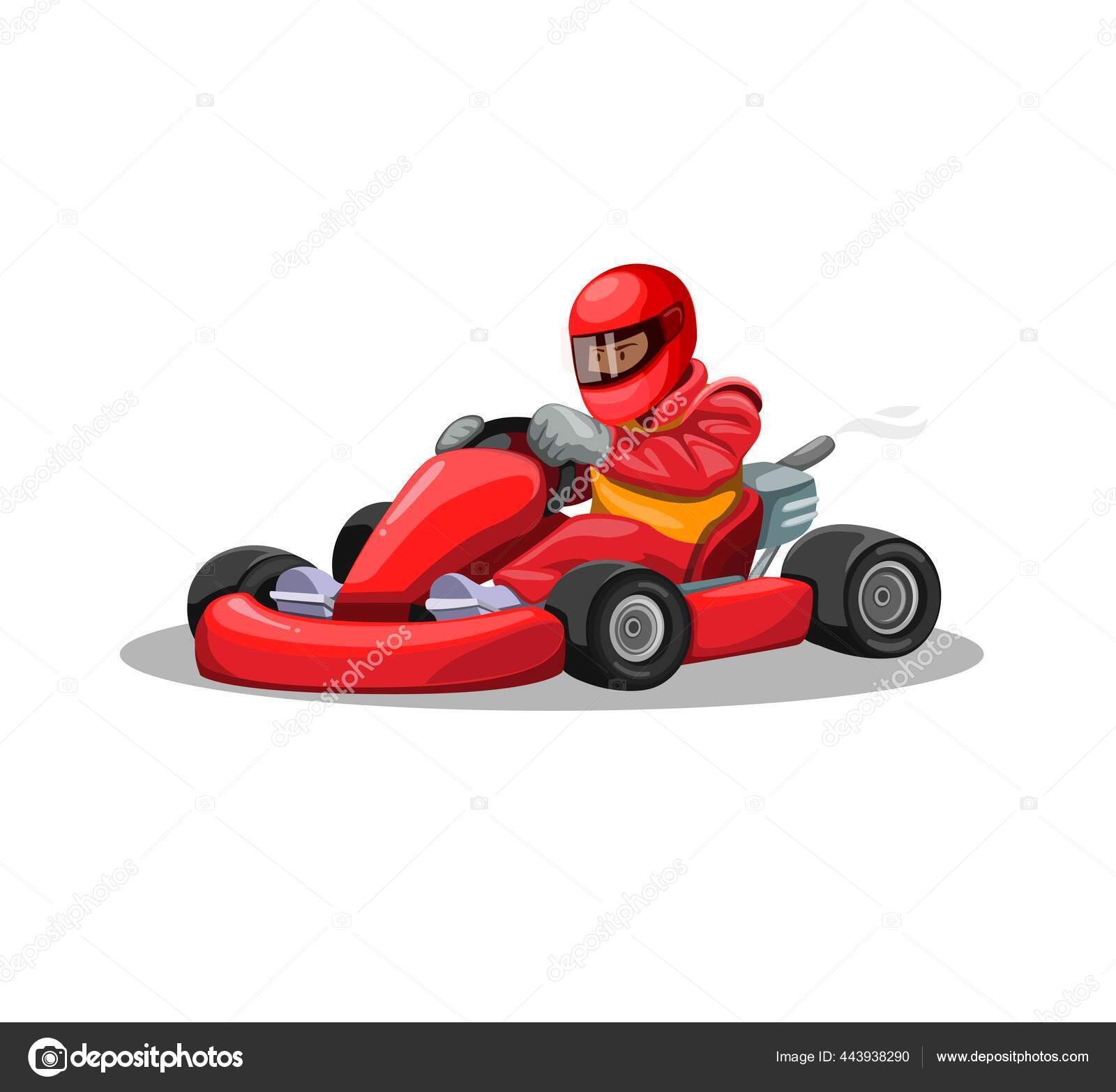 Corrida de Kart, Kart, Caráter, Personagem de desenho animado