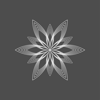 Simge logo çiçek Güzellik