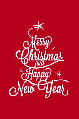mutlu Noeller ve mutlu yeni yıl Kartpostalı