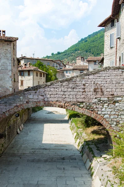 Gubbio town in Umbria Italy — Stock Photo, Image