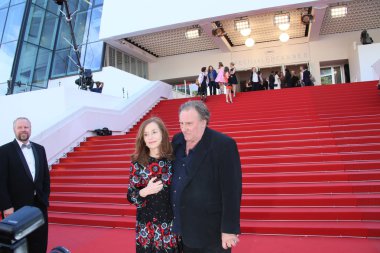 Gerard depardieu ve Isabelle huppert