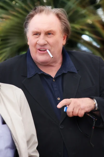 นักแสดง Gerard Depardieu — ภาพถ่ายสต็อก