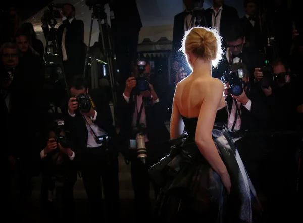 Atriz Cate Blanchett em Cannes 2015 — Fotografia de Stock