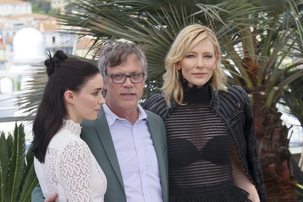 Cate Blanchett, Rooney Mara, Todd Haynes — Stockfoto