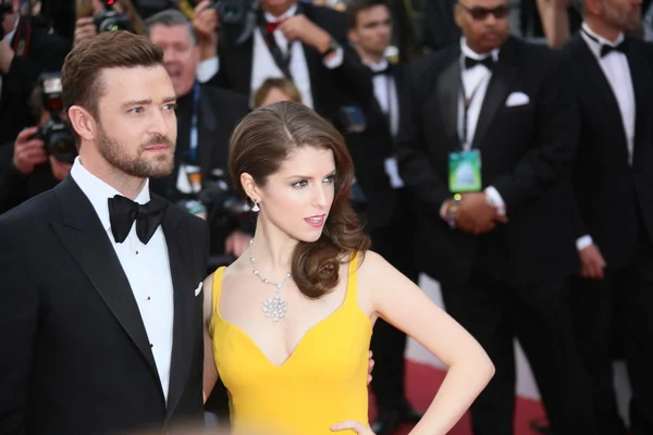 Justin Timberlake, Anna Kendrick — Fotografia de Stock