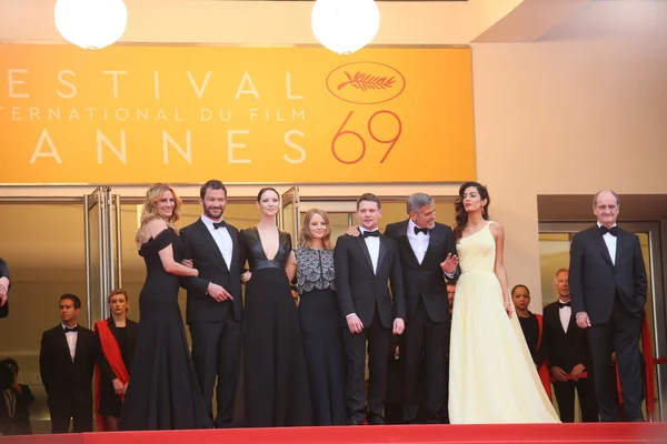Jodie Foster, Julia Roberts, George Clooney — Stok Foto
