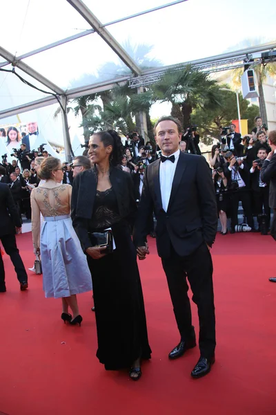 Vincent Perez på Cannes filmfestival — Stockfoto