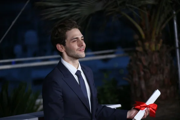 Xavier Dolan beim Filmfestival in Cannes — Stockfoto