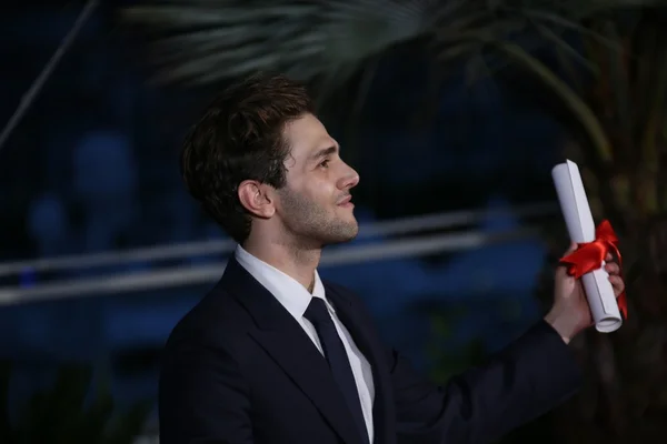 Xavier Dolan beim Filmfestival in Cannes — Stockfoto