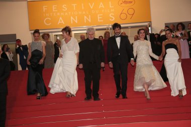 Pedro Almodovar 'Julieta' nın gösterimine katılıyor.
