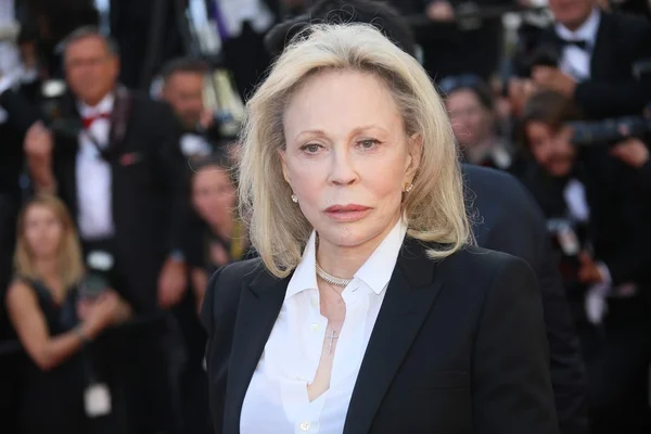 Faye Dunaway frequenta 'L'ultimo volto' — Foto Stock
