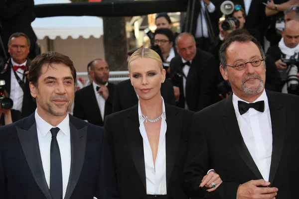 Atriz Charlize no Festival de Cannes — Fotografia de Stock